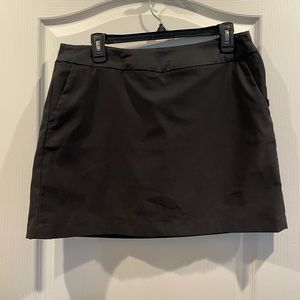 Nike black golf or tennis skort size 10